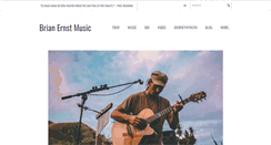 Desktop Screenshot of brianernstmusic.com